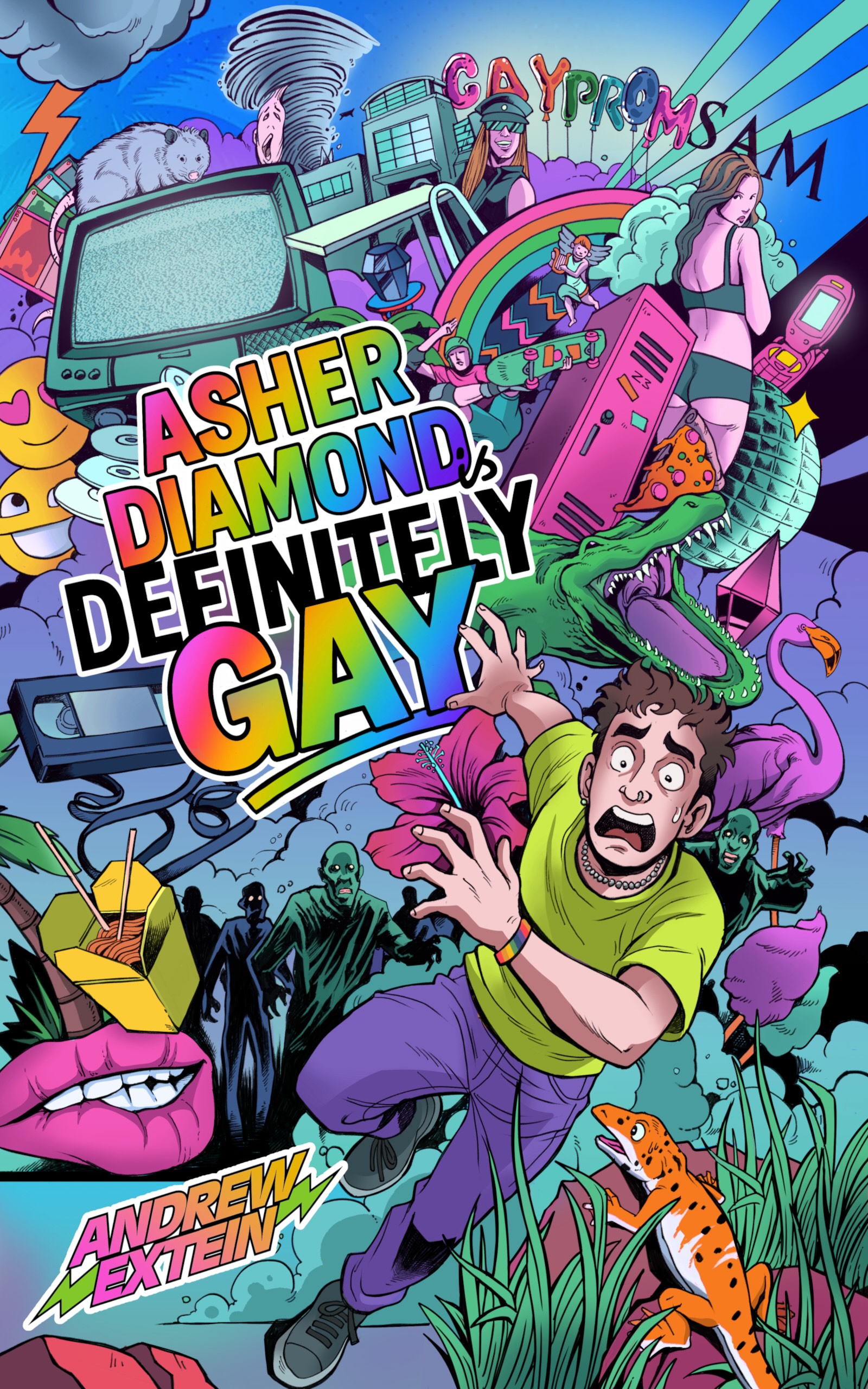 Asher Diamond is Definitely Gay book cover