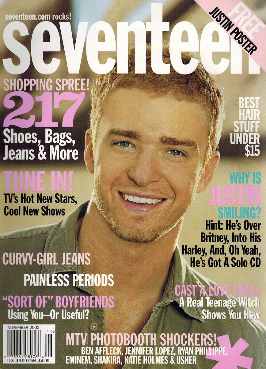 Seventeen Magazine Justin